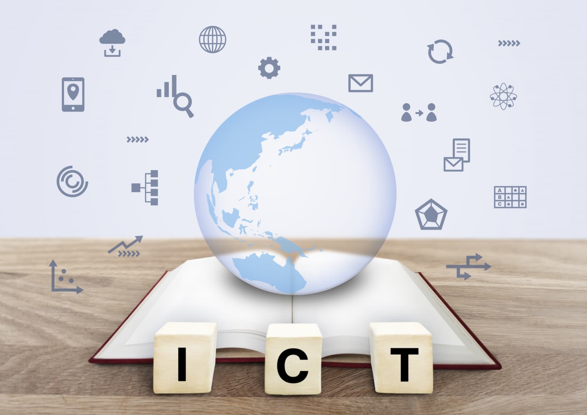 ICTの文字